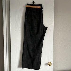 Wide leg slacks